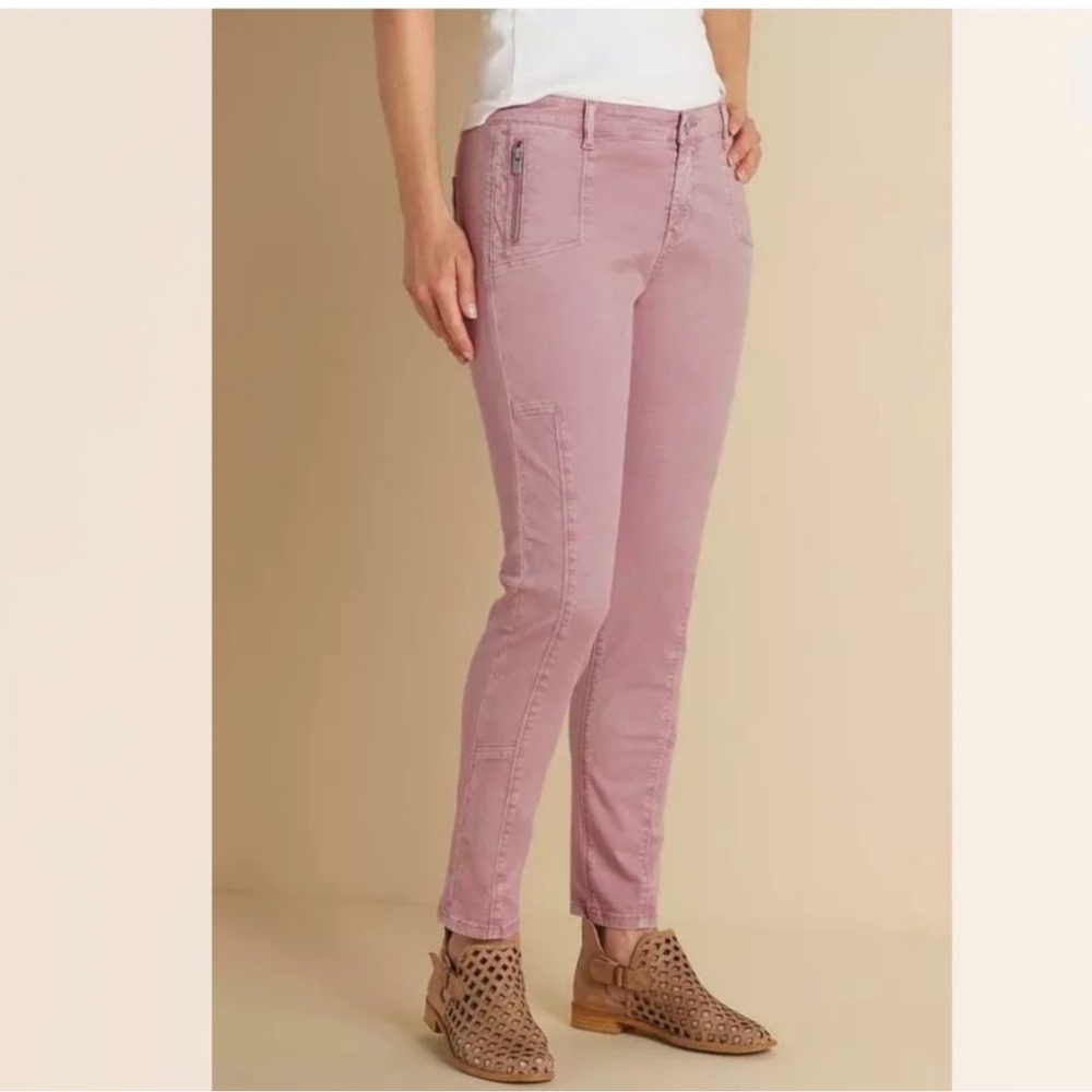 Soft Surroundings Ankle Pants Blush Pink Size 18 Petite